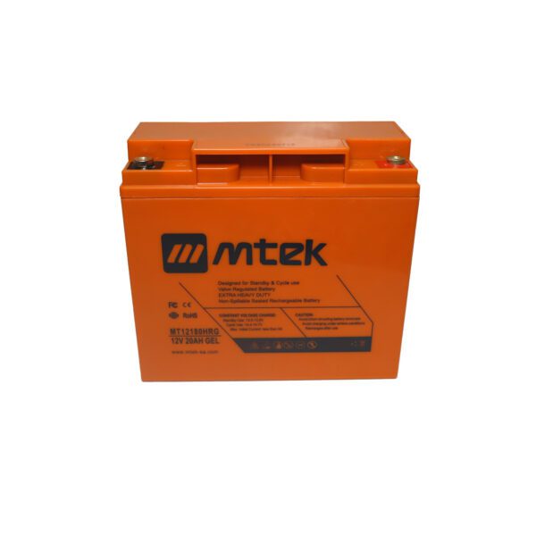 BATERIA SELLADA VRLA GEL MTEK 12V 20A - Imagen 3