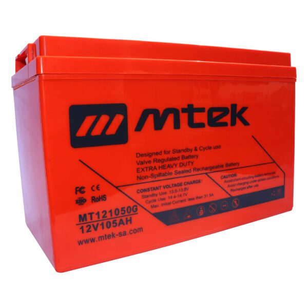 BATERIA SELLADA 12V 105A GEL - Imagen 2
